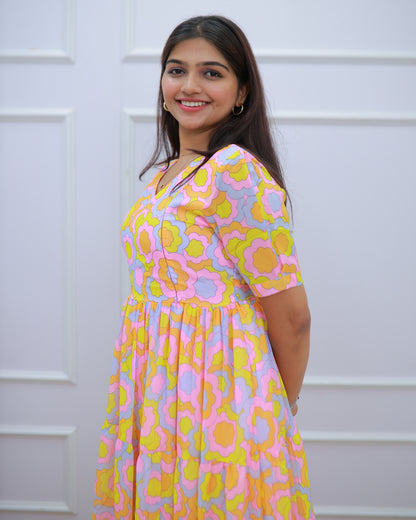Happie | Maternity Maxi with Full Lining [Double Side Zips]