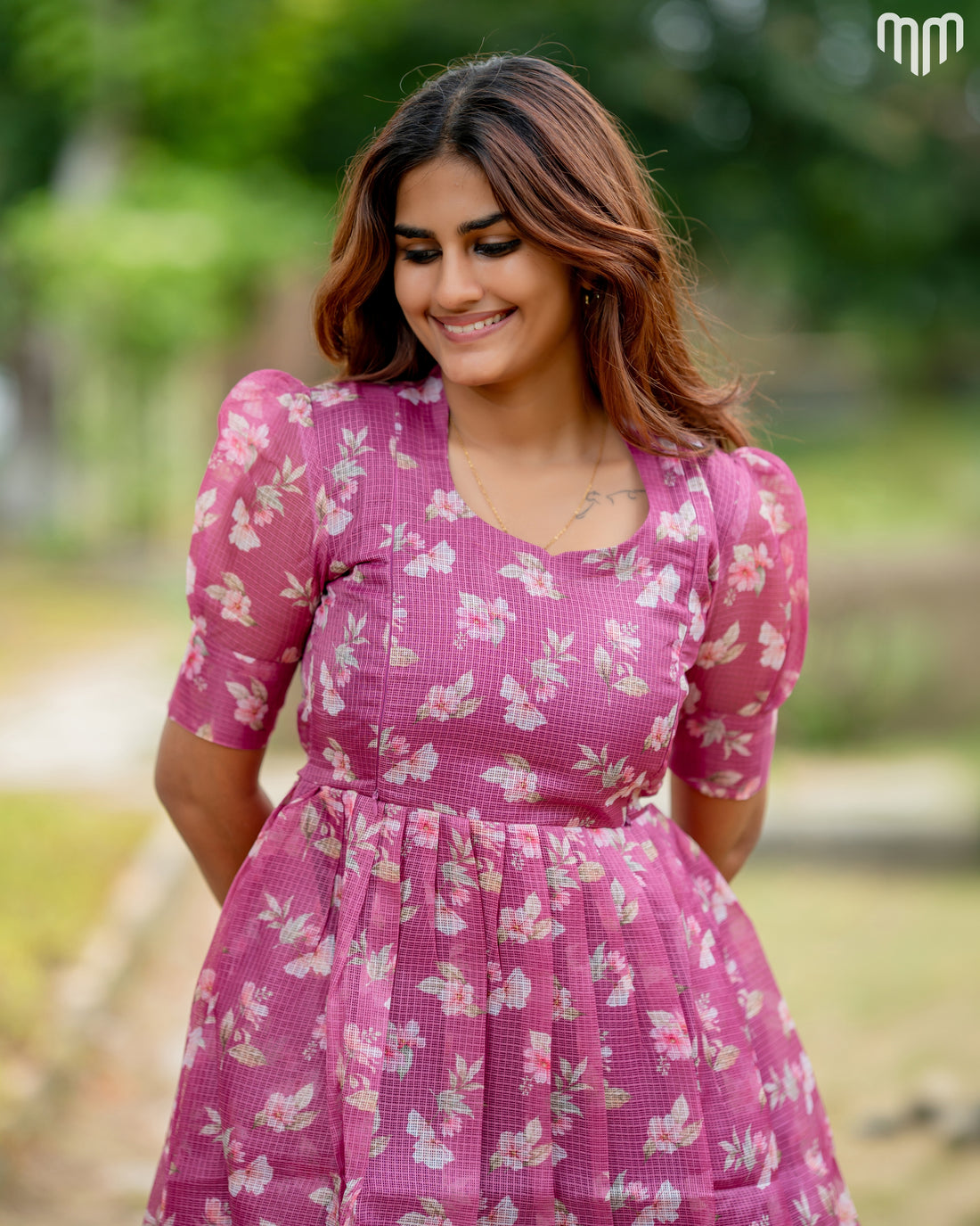 Kota_Magenta Maternity Maxi