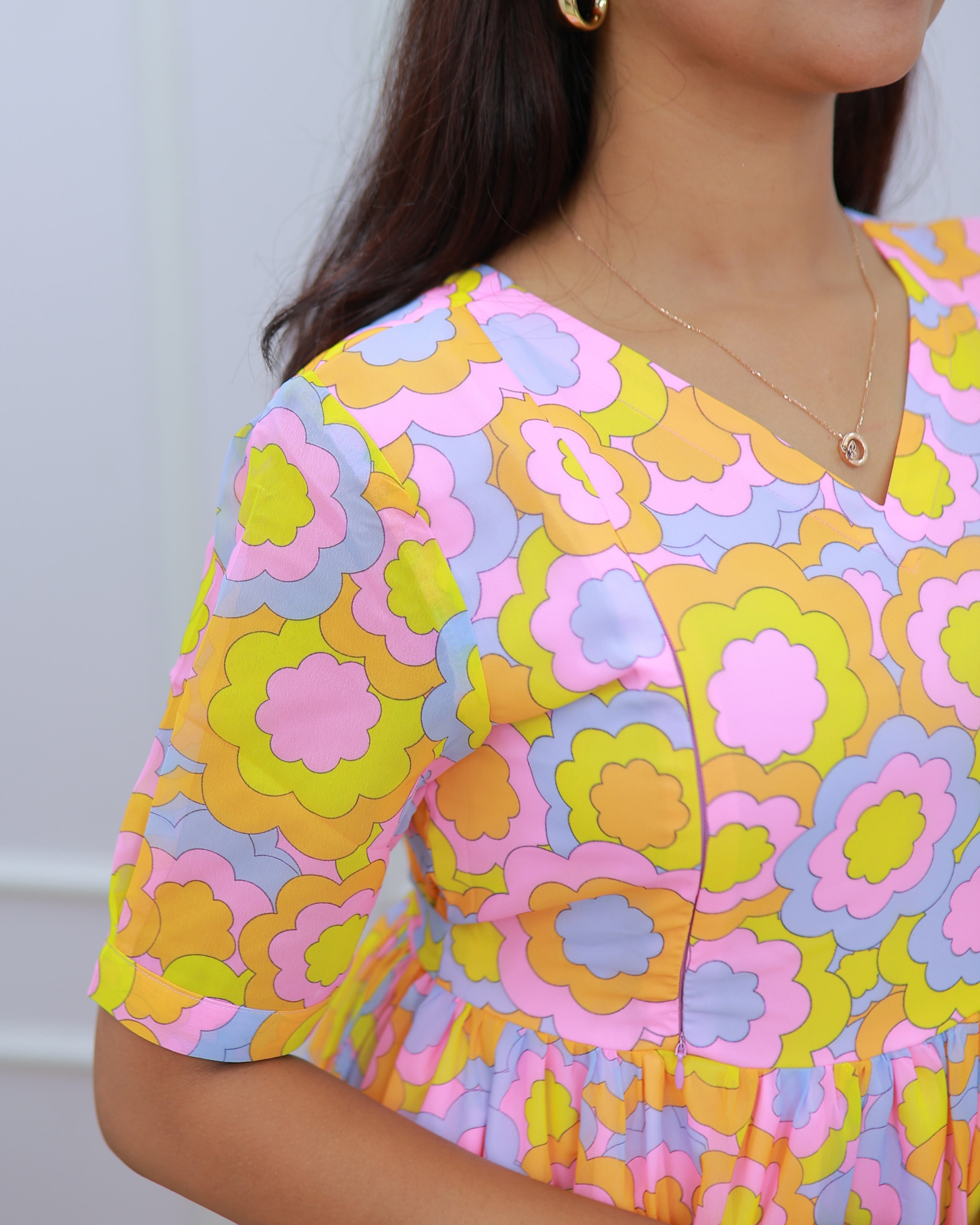 Happie | Maternity Maxi with Full Lining [Double Side Zips]
