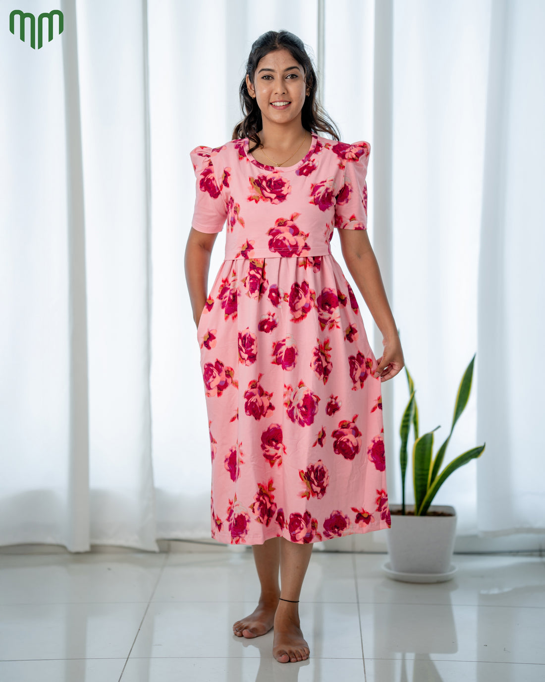 Nancy Zipless Maternity Loungewear – Calf Length