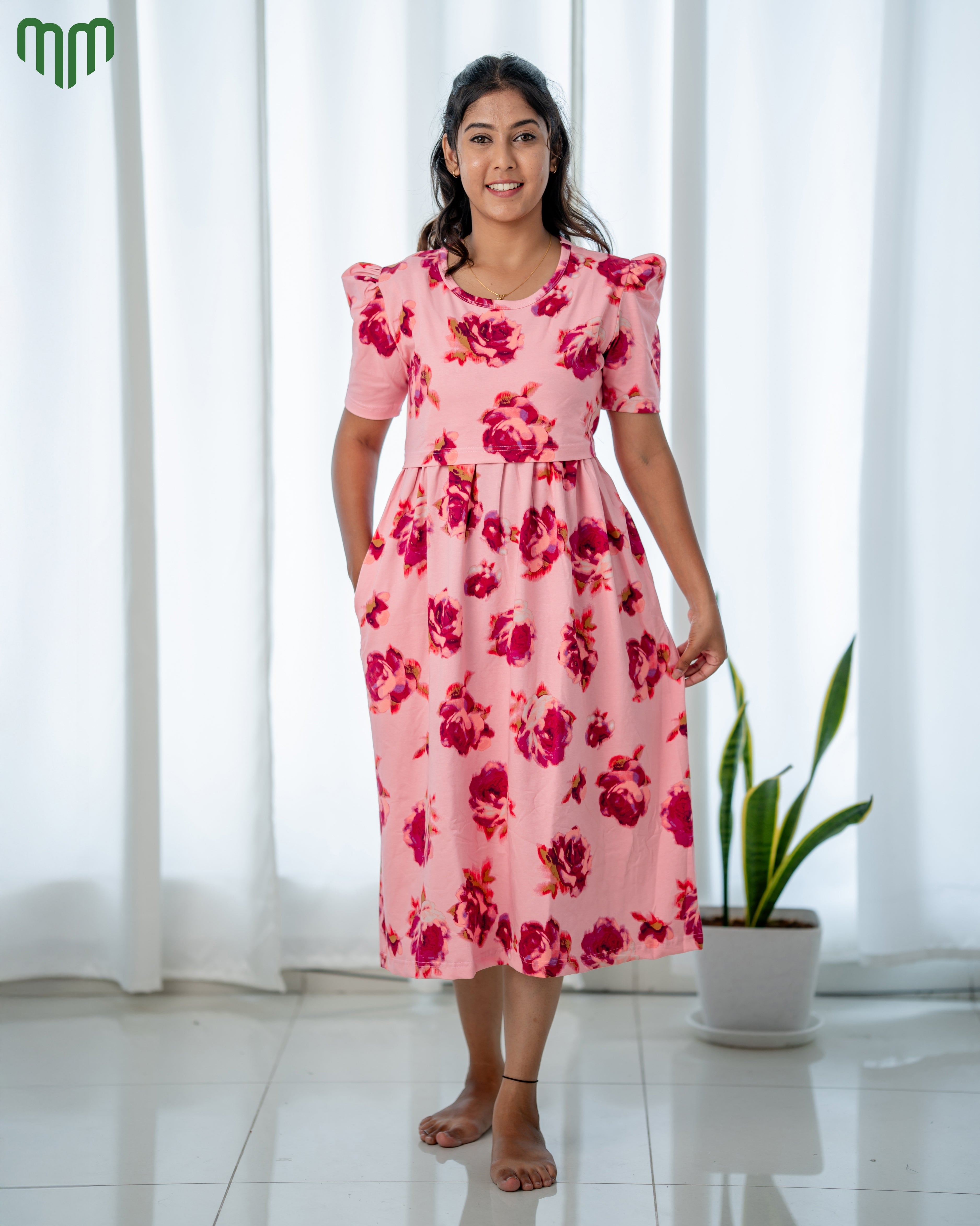 Nancy Zipless Maternity Loungewear – Calf Length