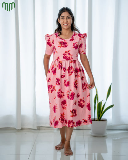 Nancy Zipless Maternity Loungewear – Calf Length
