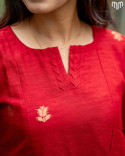 Vasundhara_V1 Maternity Kurti Set