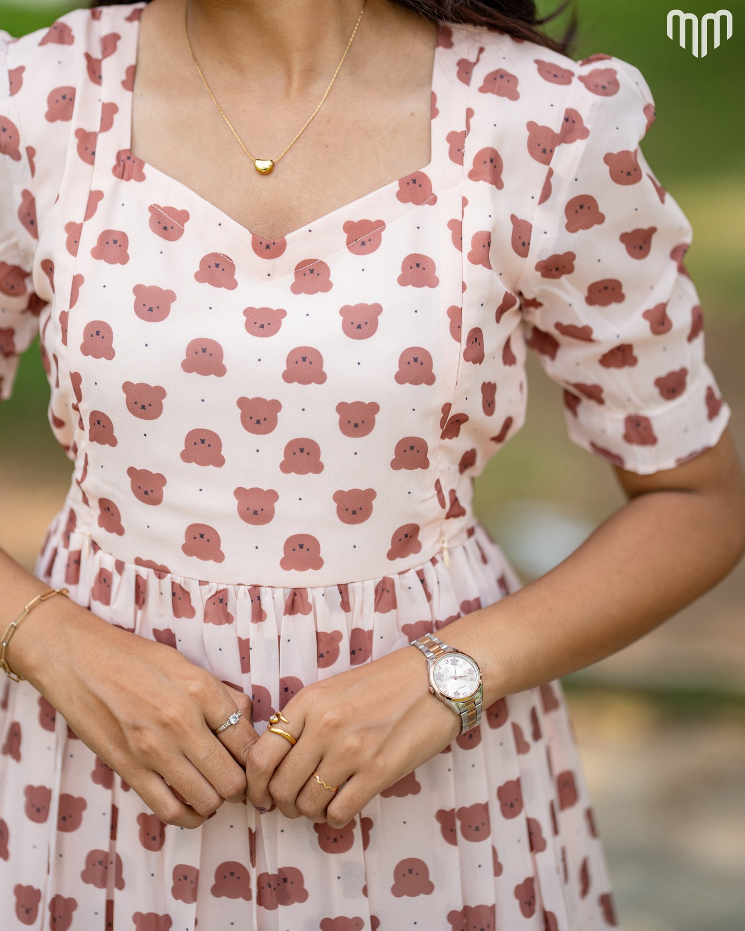 Tiny Bear Maternity Maxi