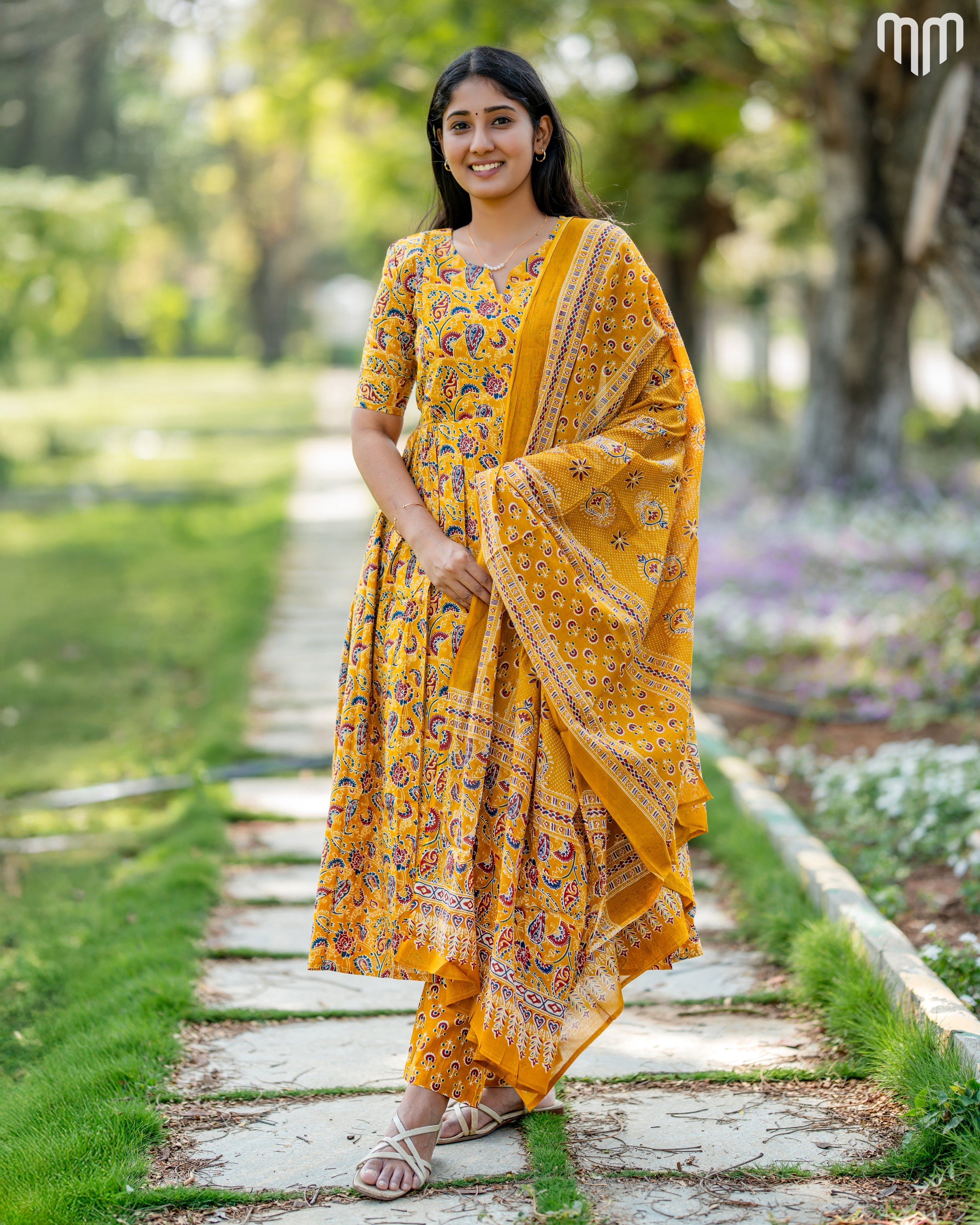 Rangoli_V2 Maternity Kurti Set (Maxi Style)