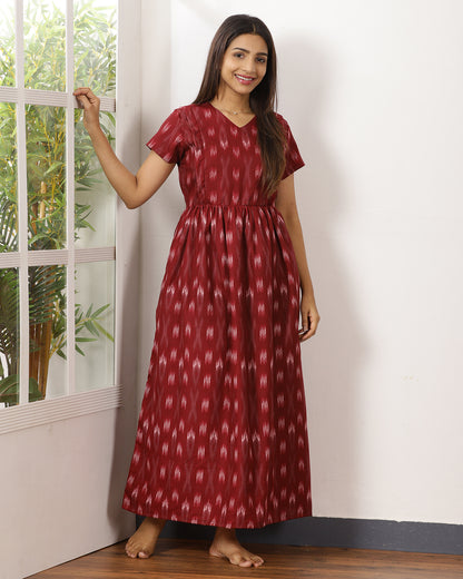 Ikkat_V1 Feeding Night Maxi