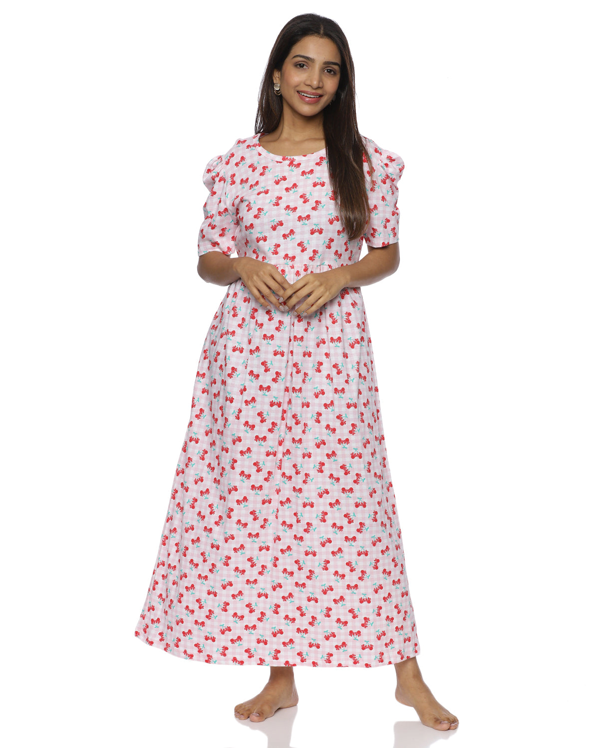 Zara | Casual Non-Maternity Loungewear - Puff Sleeve | Full Length