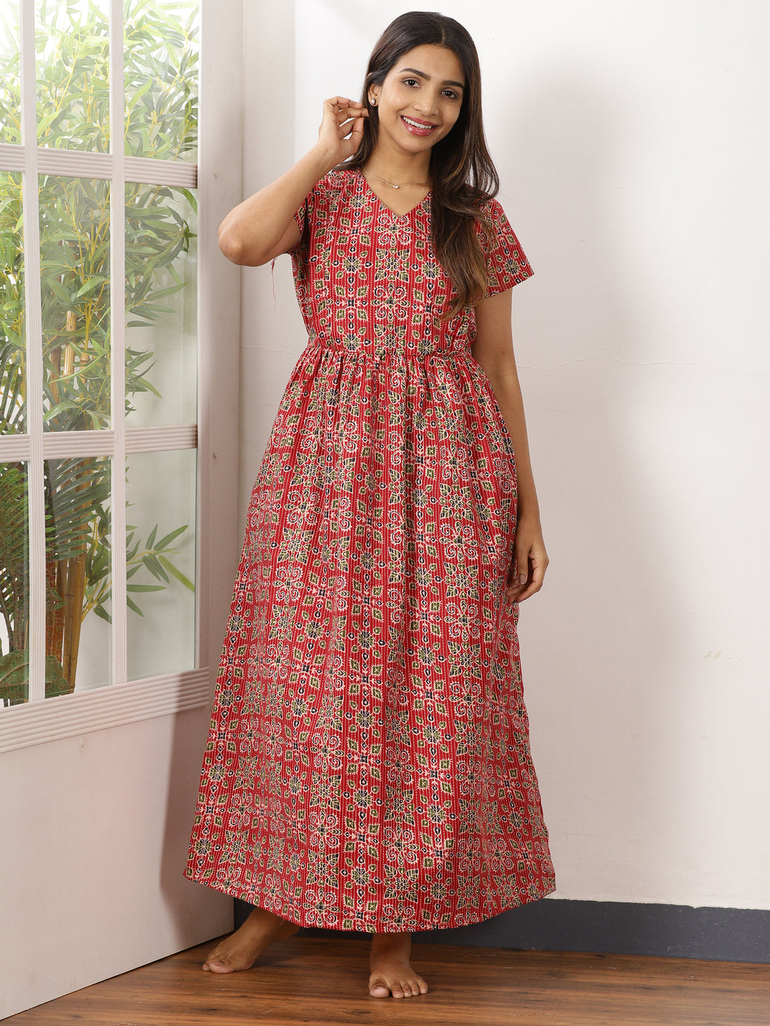 Kantha_V4 Feeding Night Maxi