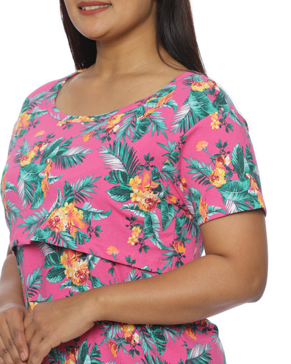 Aisha  Zipless Feeding Pant Set