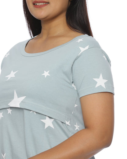 Shine Zipless Feeding Pant Set