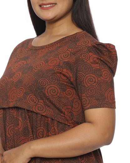 Emery Zipless Maternity Loungewear – Calf Length