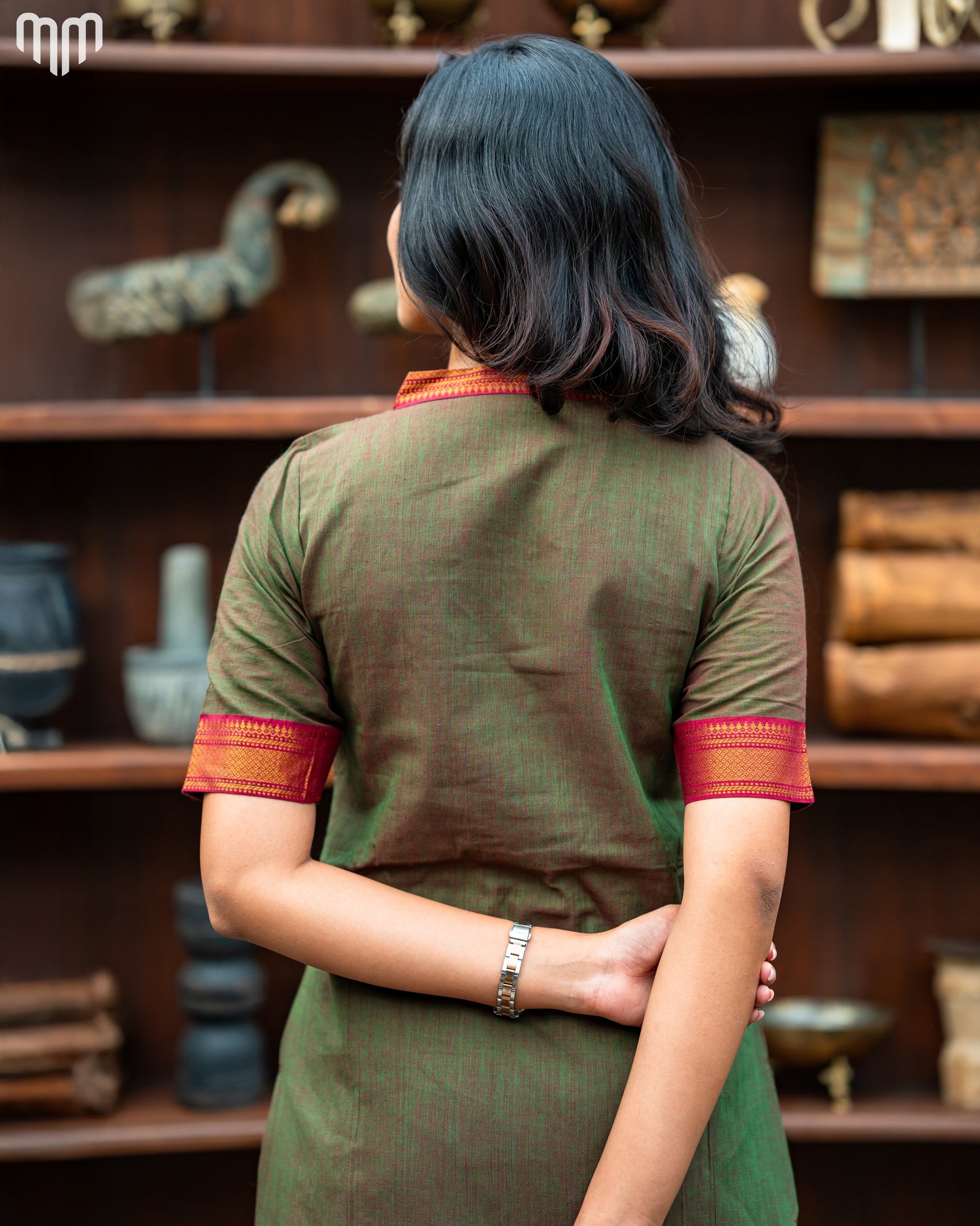 Mangalagiri_V3 Maternity Kurti Set