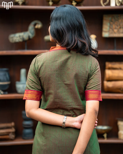 Mangalagiri_V3 Maternity Kurti Set