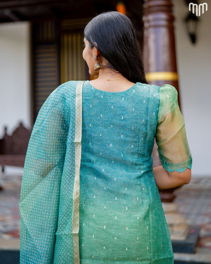 Amaya Maternity Kurti Set - Top with Cotton Lining &amp; Dupatta