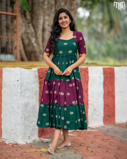 Pushpam_V2  Maternity Maxi