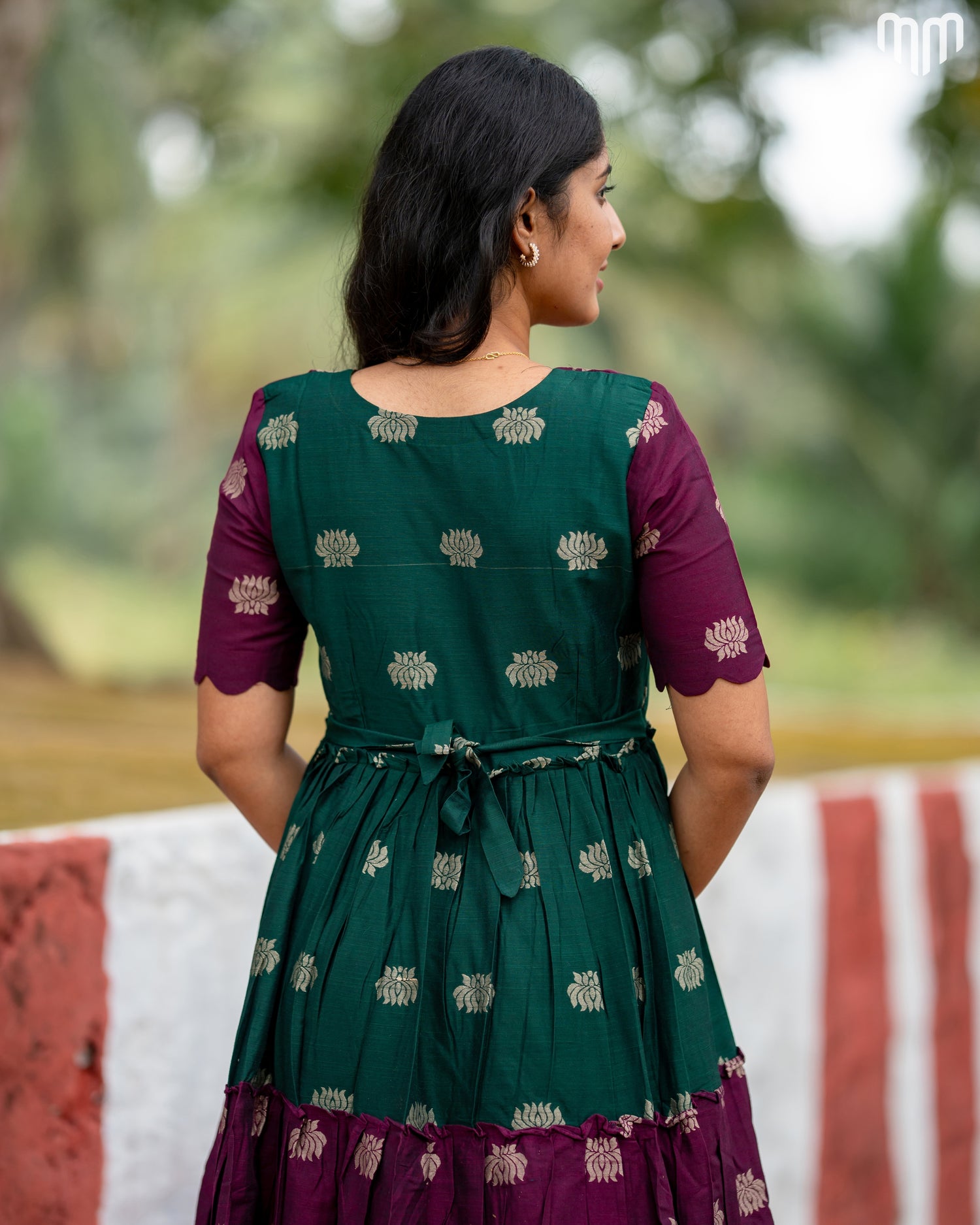 Pushpam_V2  Maternity Maxi