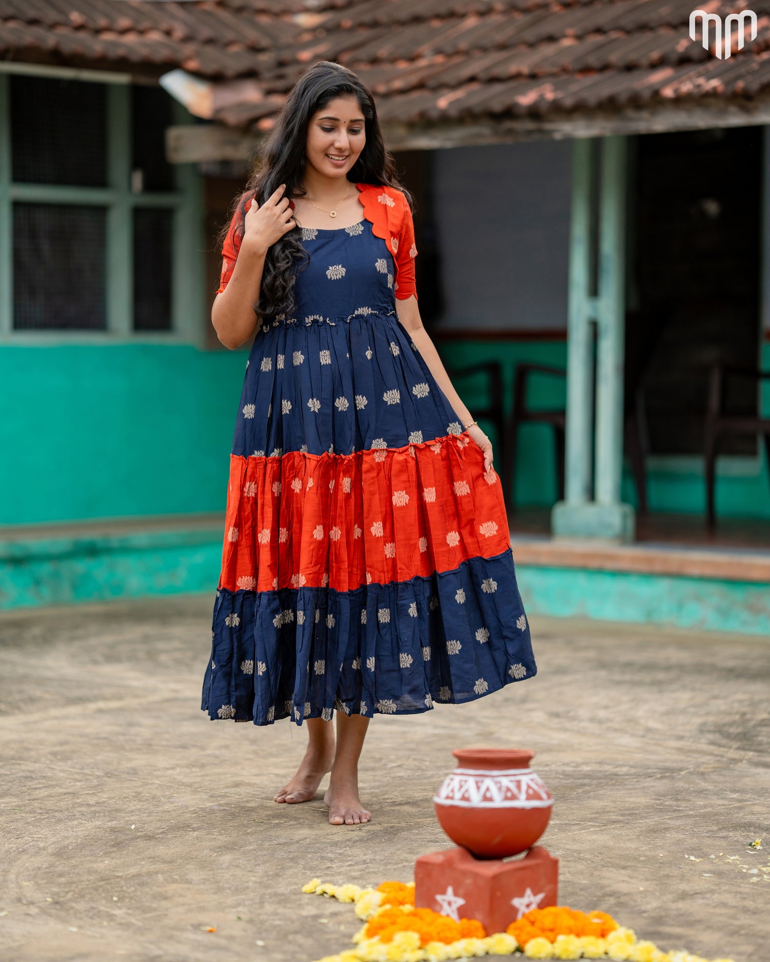 Meghana_V2 Maternity Maxi