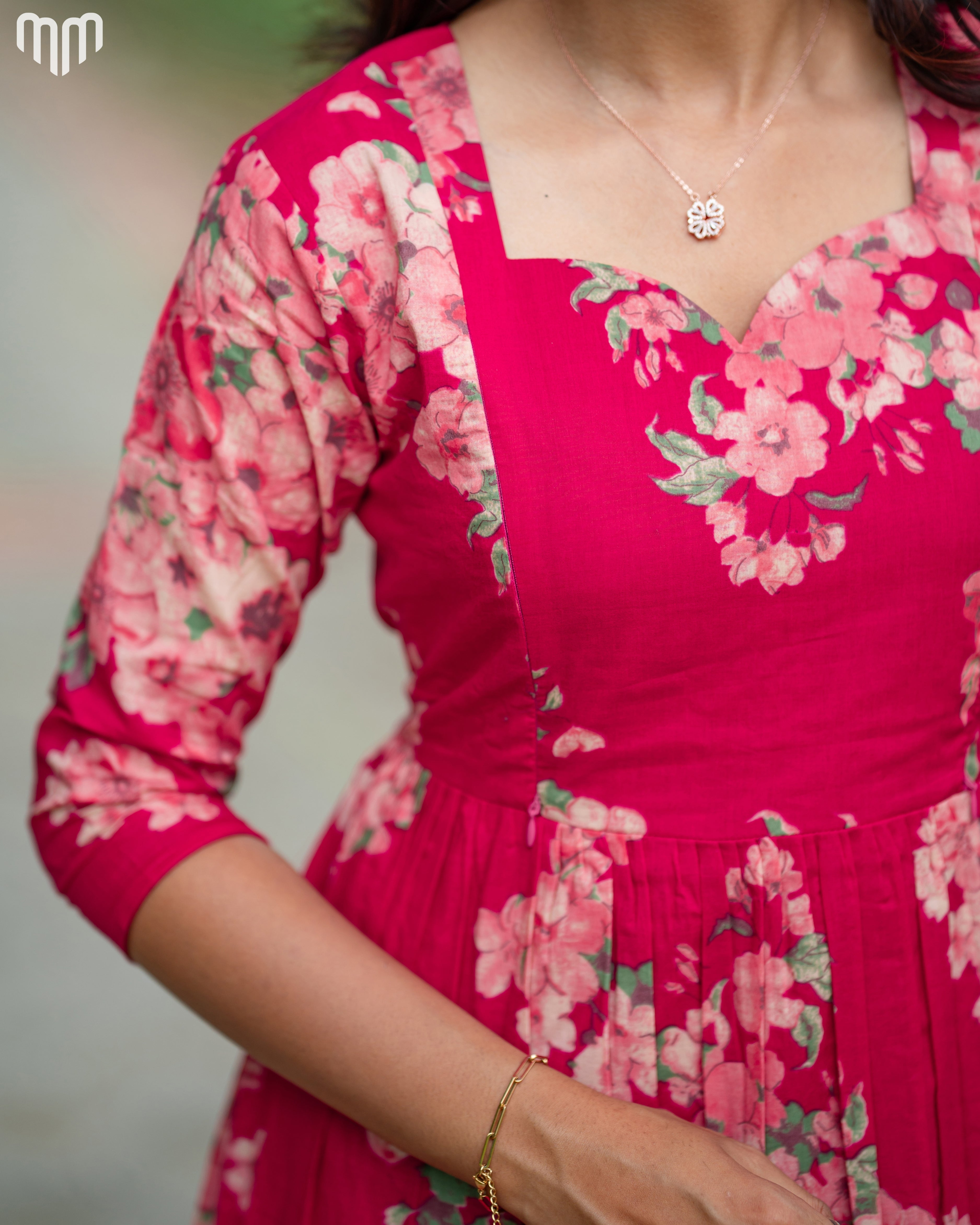 Blossom_Pink Maternity Maxi