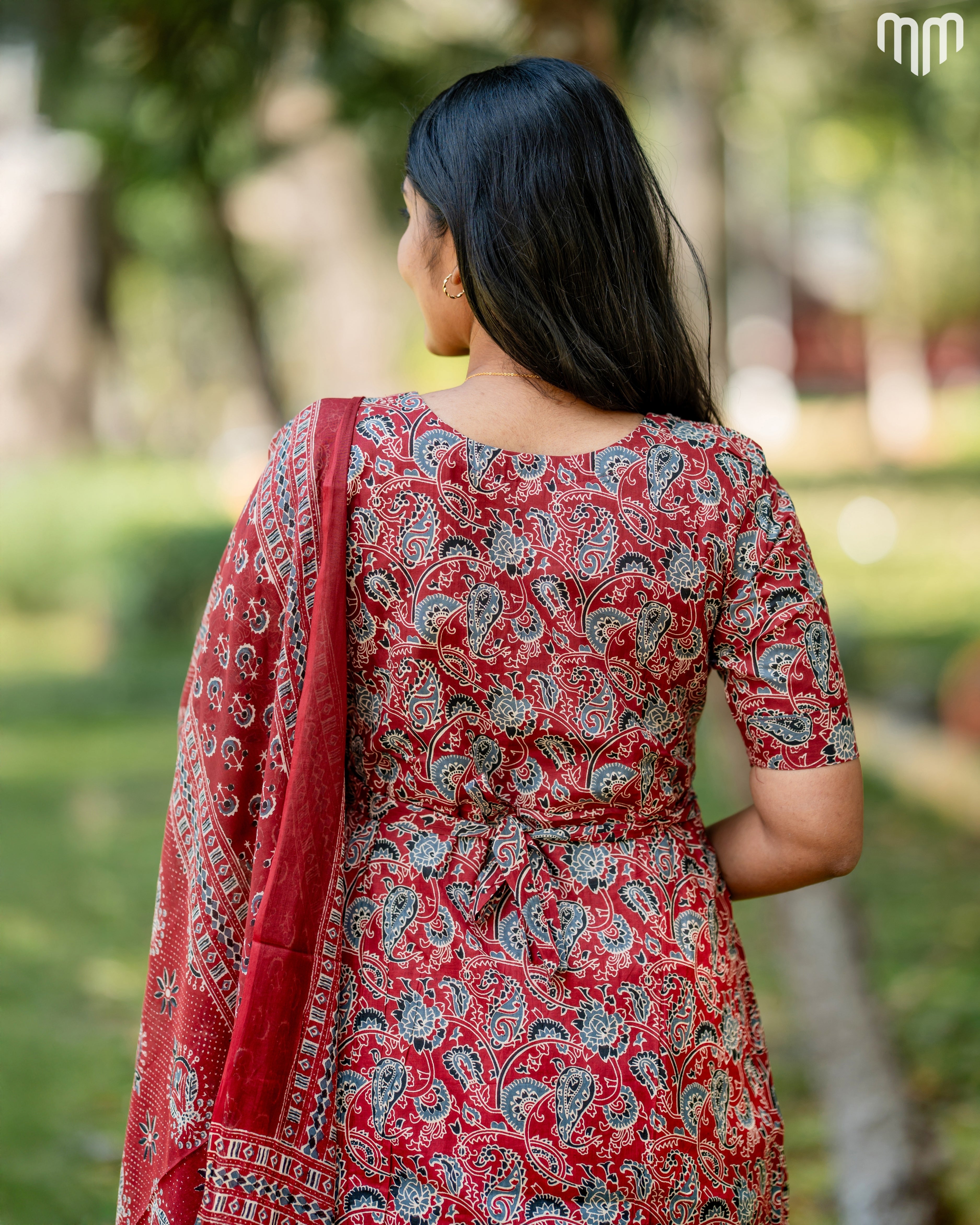 Rangoli_V4 Maternity Kurti Set (Maxi Style)