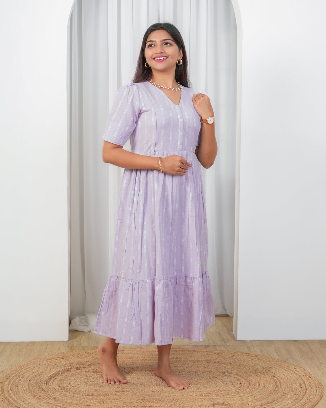 Diya_V1 Maternity Maxi