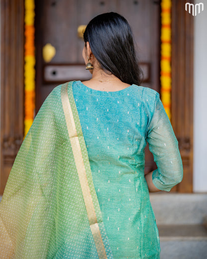 Reva Maternity Kurti Set - Top with Cotton Lining &amp; Dupatta