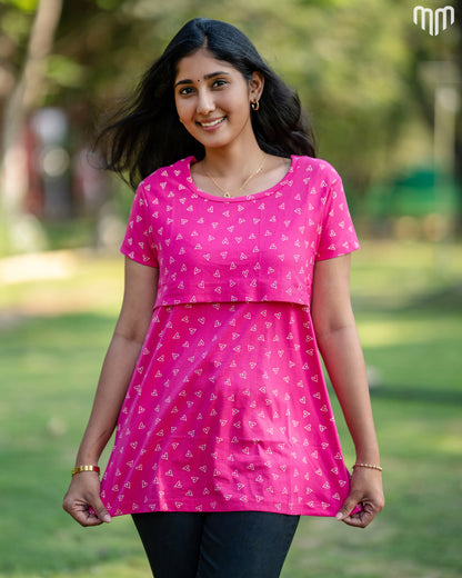 Mehar Zipless Feeding T-shirt