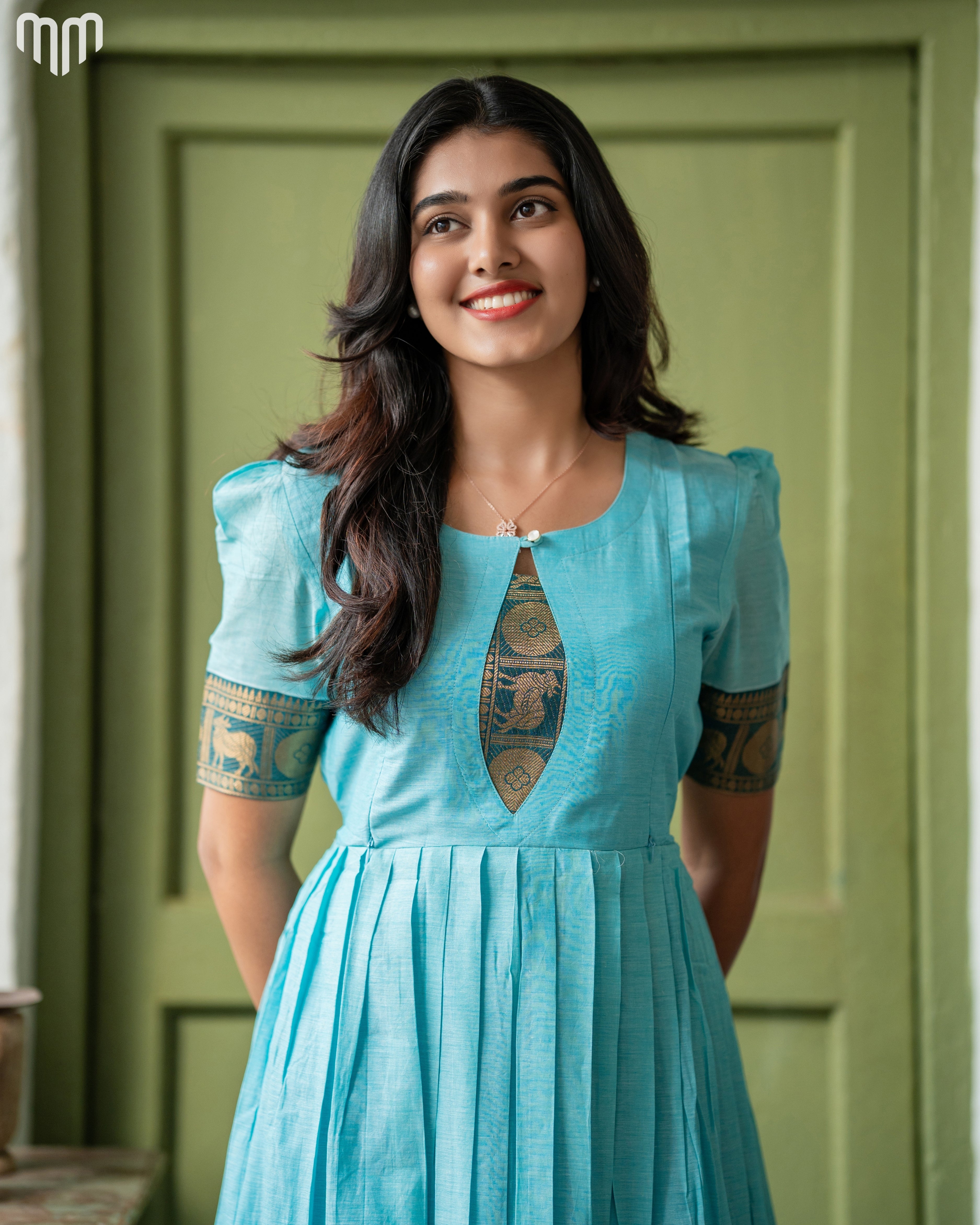 Poonguzhali_V4 Maternity Maxi