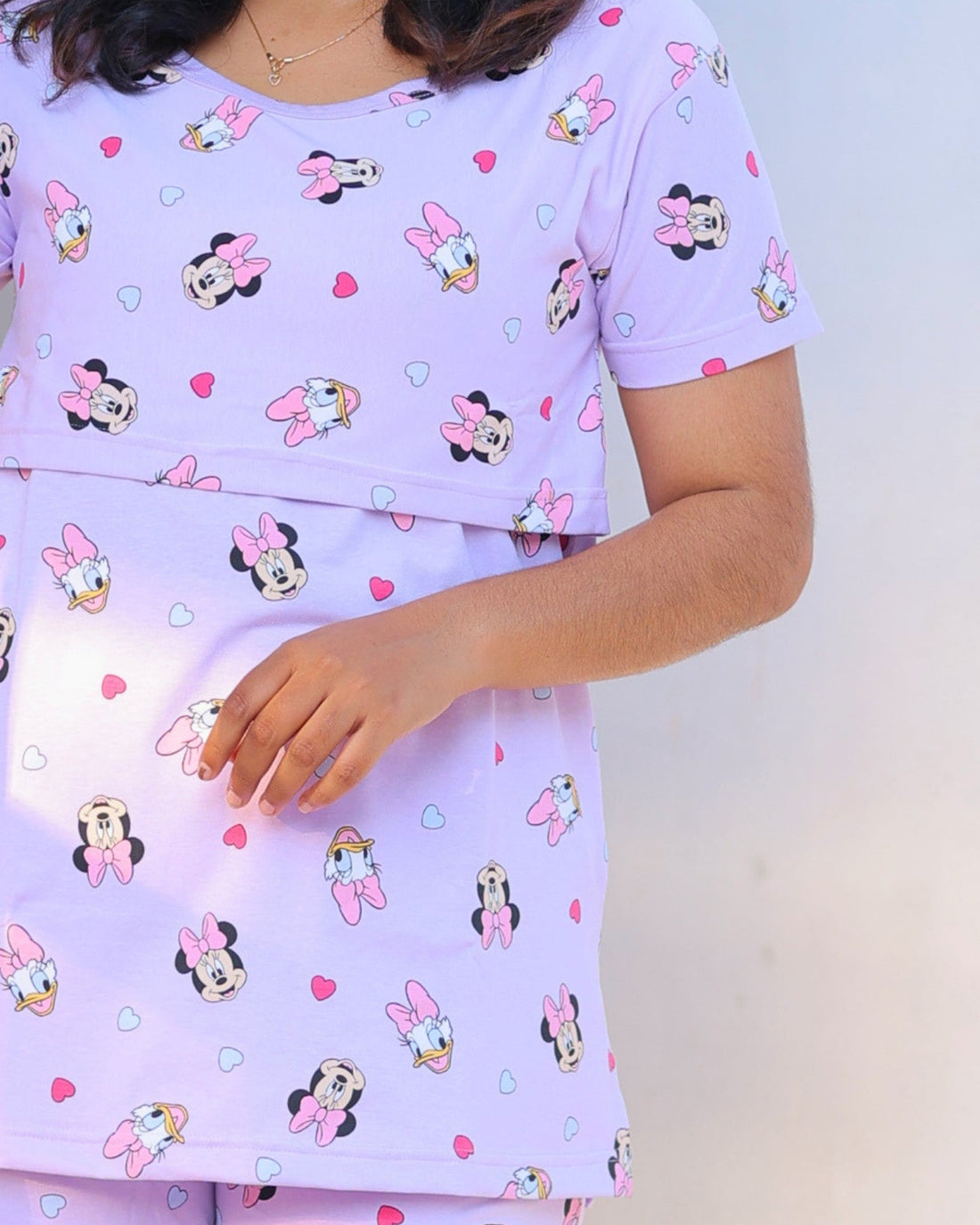 Mickey Zipless Feeding Pant Set