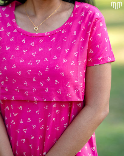 Mehar Zipless Feeding T-shirt