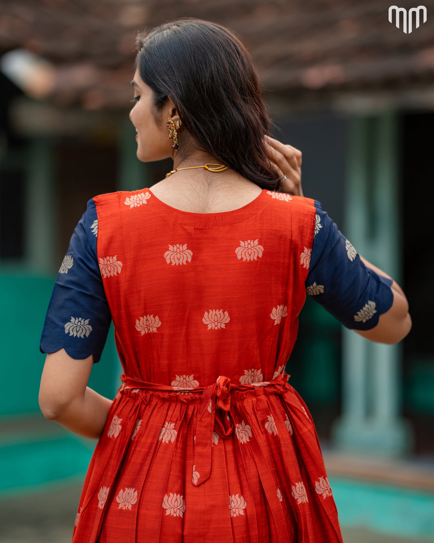 Meghana_V1  Maternity Maxi