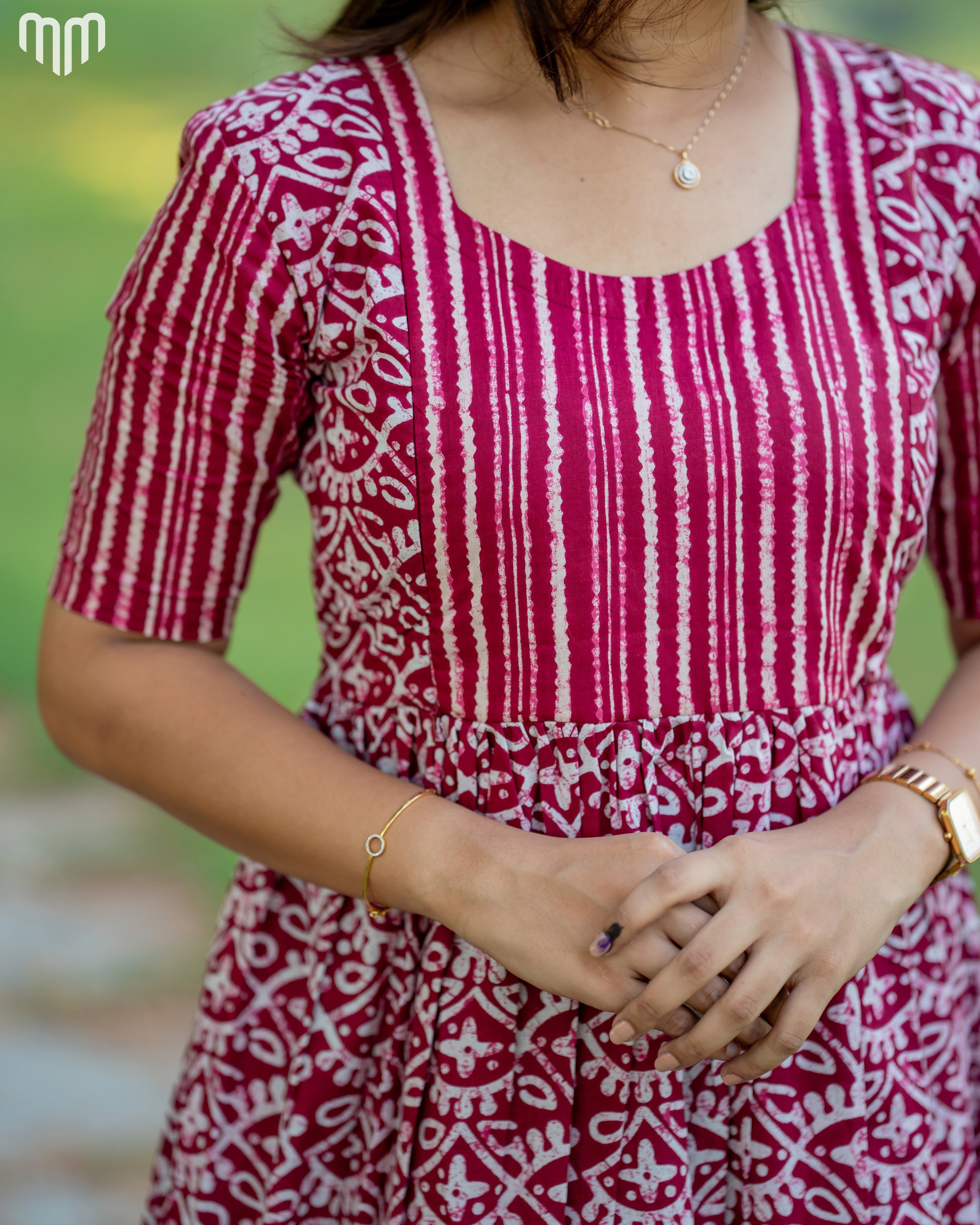 Ragavi_V1 Maternity Maxi