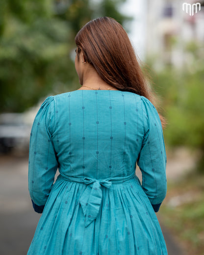 Teja Handloom Cotton Maternity Maxi