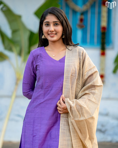 Thenmozhi_V2 Maternity Kurti Set