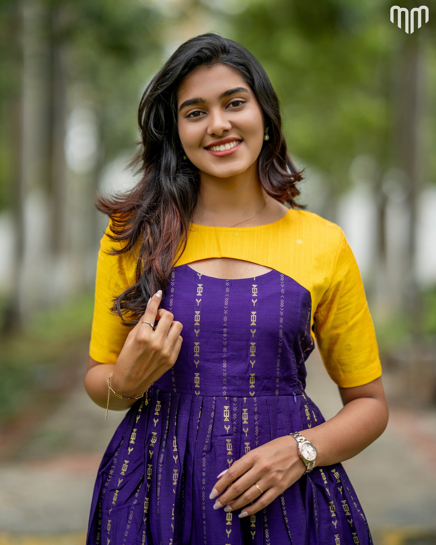 Manimegalai_V2 Maternity Maxi