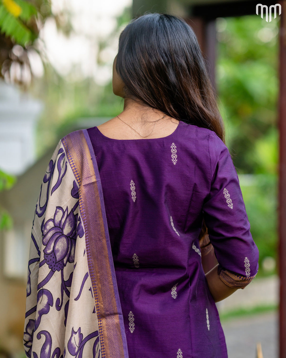 Sindhoori Premium Raw Silk Maternity Kurti Set with top cotton lining