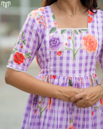 Burgeon_V Maternity Maxi