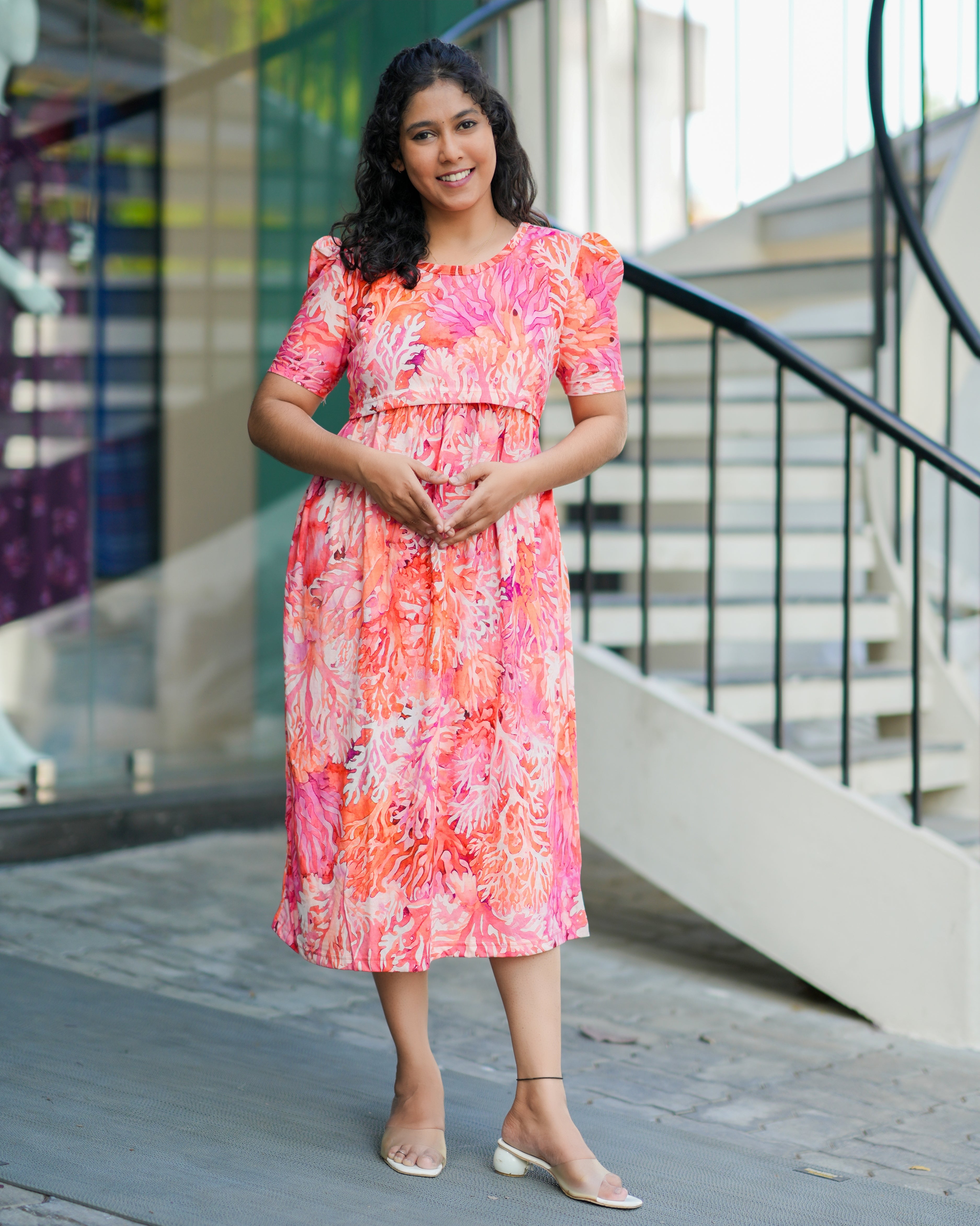 Pansy Zipless Maternity Loungewear – Calf Length