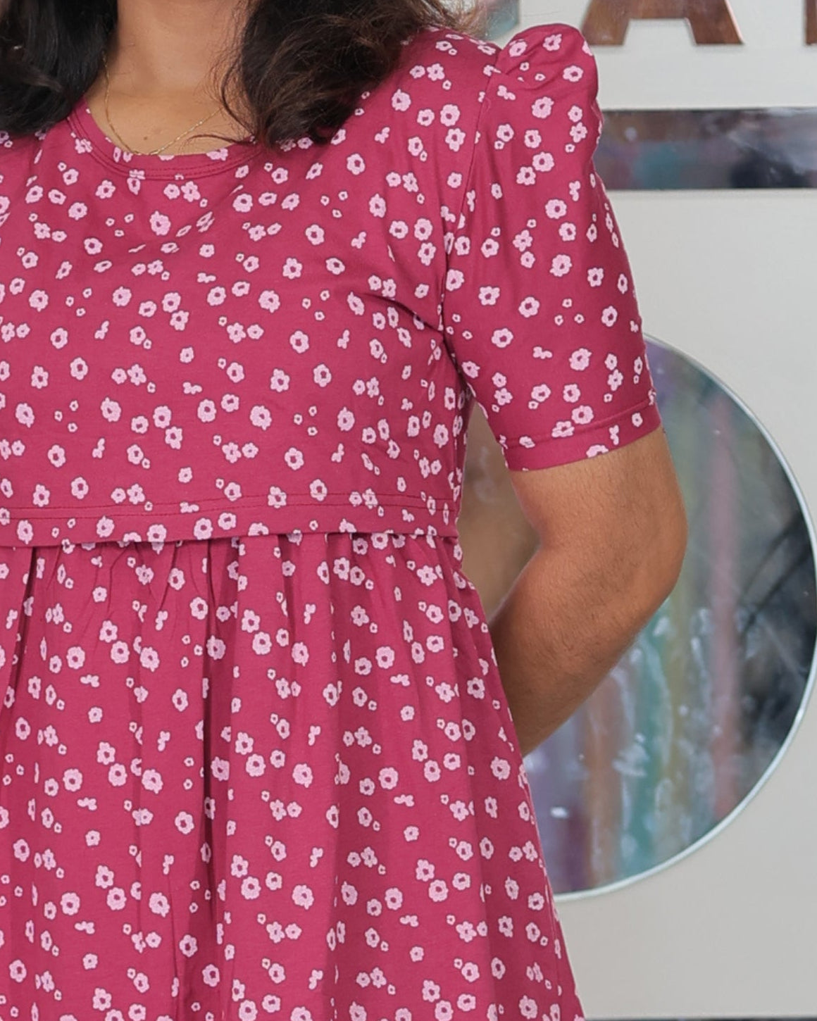 Tiny Bud Zipless Maternity Loungewear – Calf Length