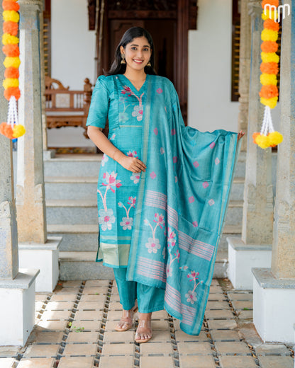 Neha Maternity Kurti Set with Top cotton Lining