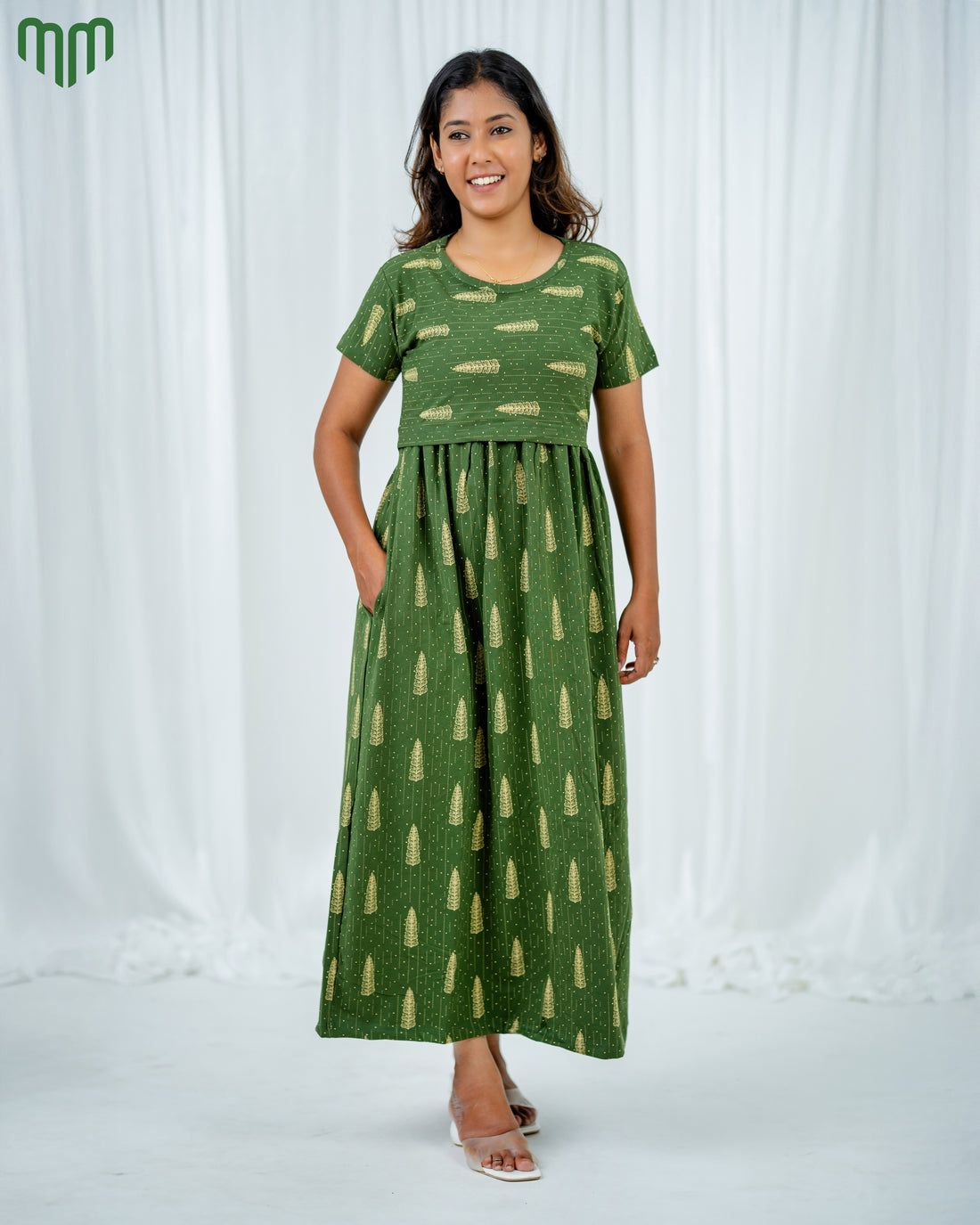Diwali Zipless Maternity Loungewear – Full Length