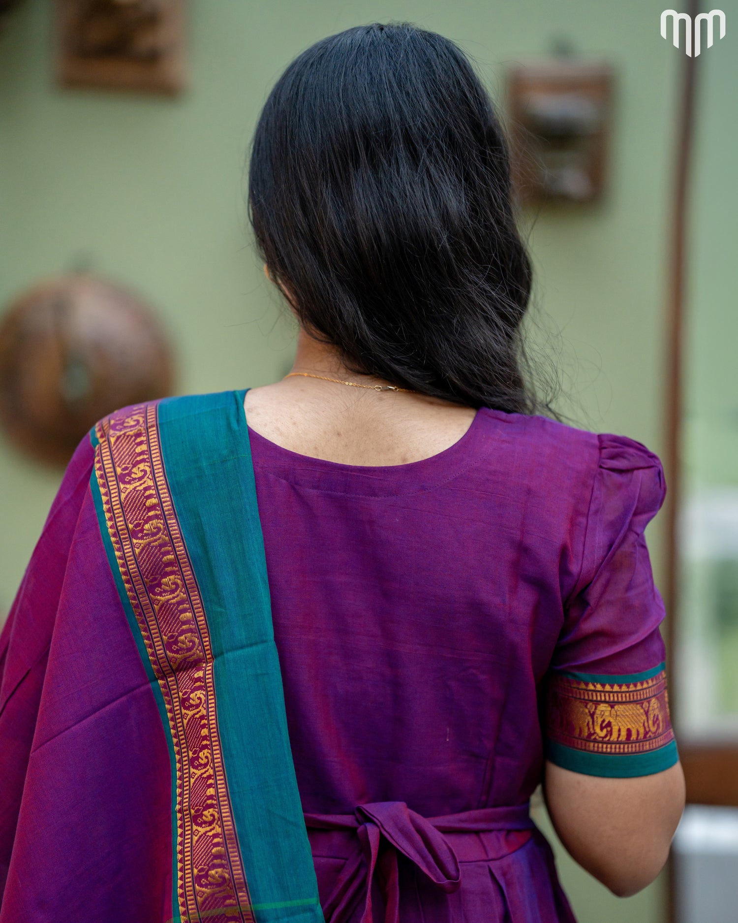 Narayanapet_V3 Maternity Maxi With Dupatta