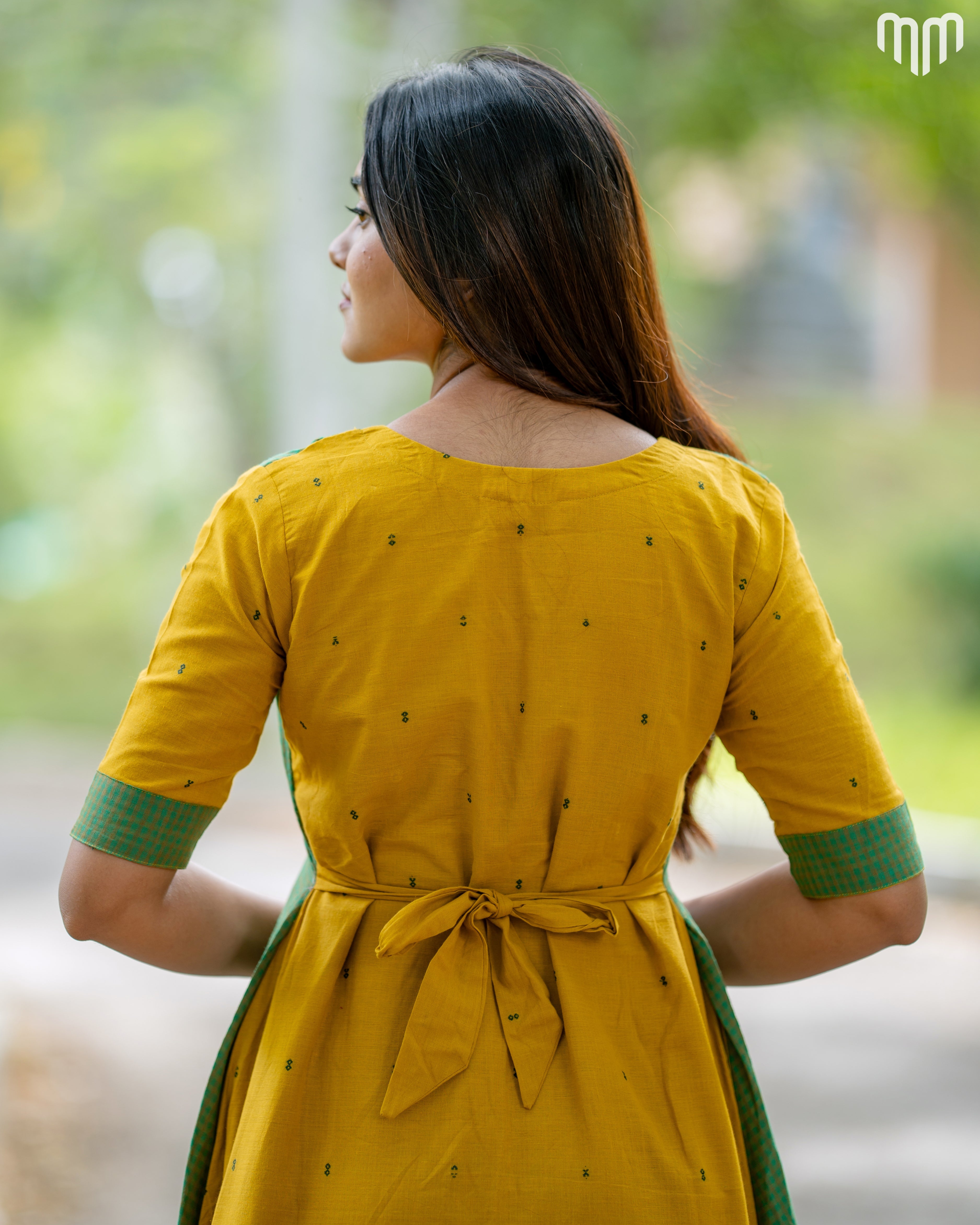 Niharika Handloom Cotton Maternity Maxi