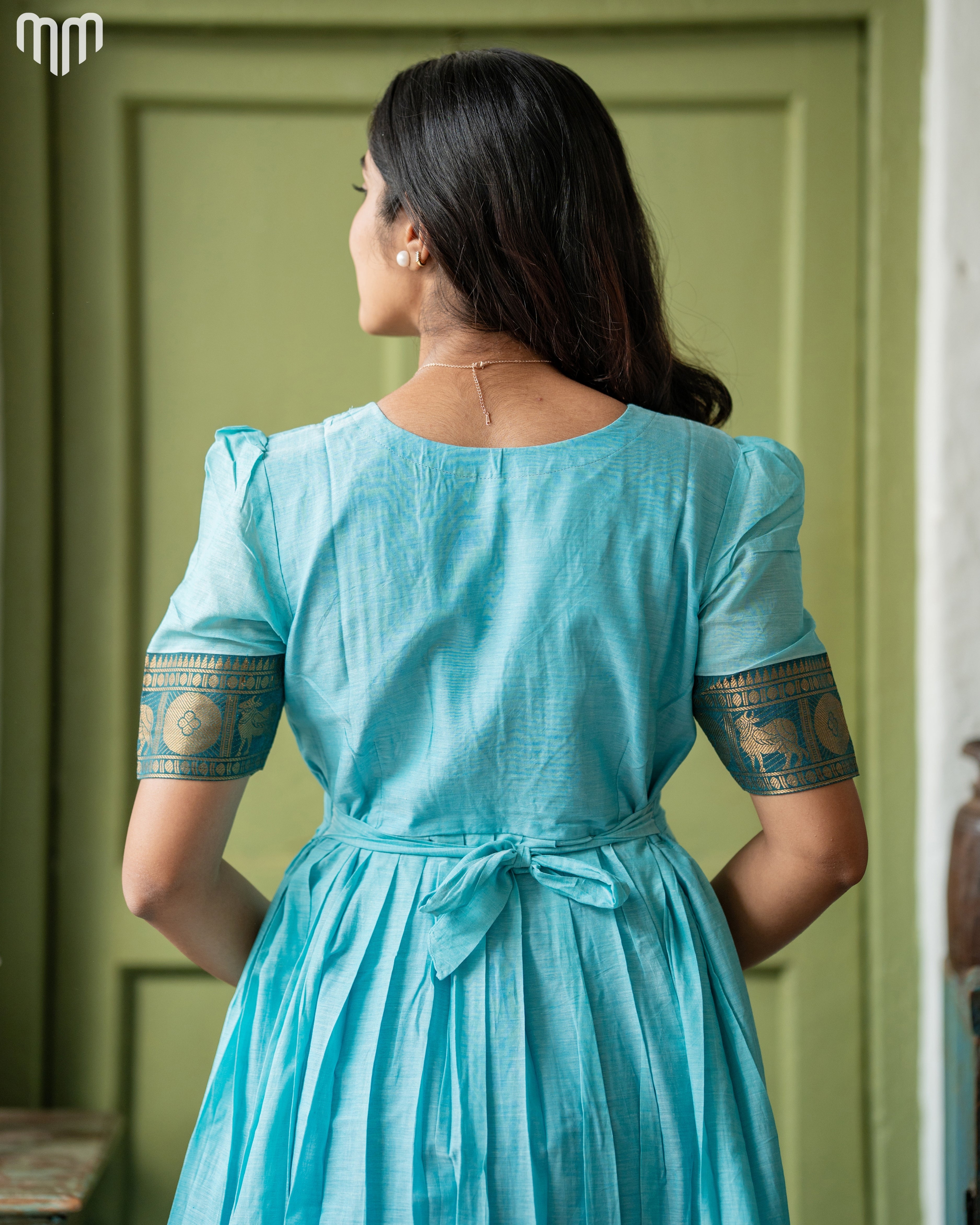 Poonguzhali_V4 Maternity Maxi