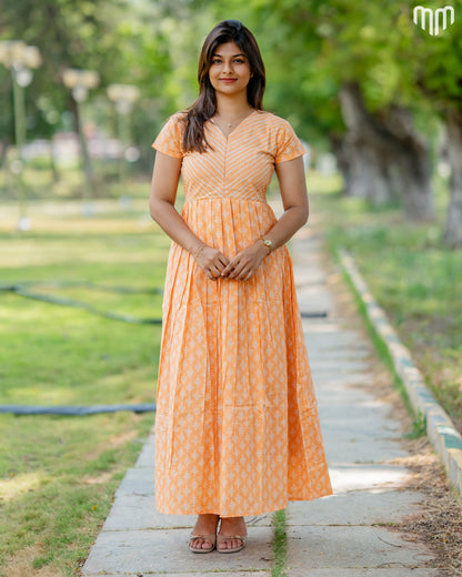 Naruvi_V2 Maternity Cotton Maxi Nighty