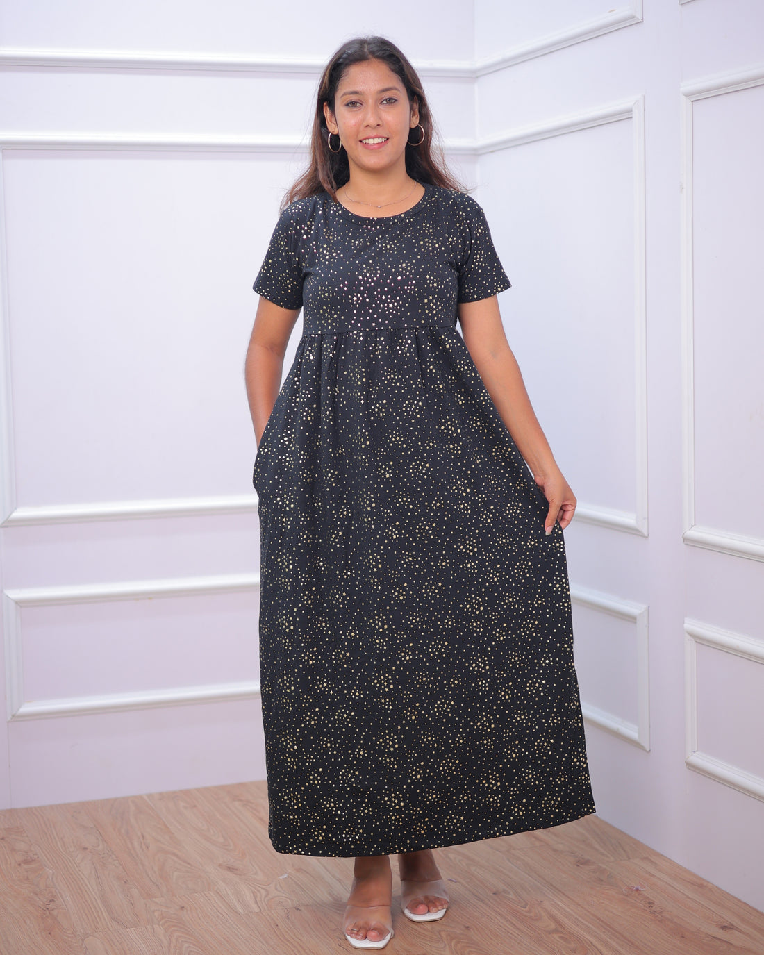 Glit Star | Casual Non-Maternity Loungewear - Normal Sleeve | Full Length