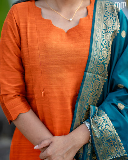 Perarasi_V4 Maternity Kurti Set