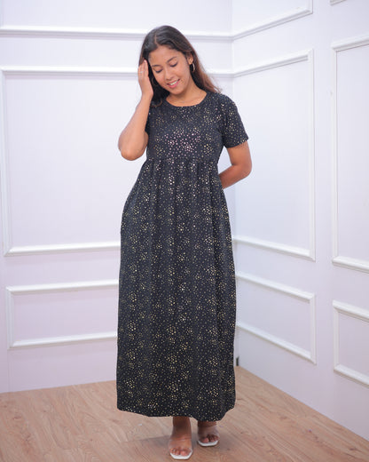 Glit Star | Casual Non-Maternity Loungewear - Normal Sleeve | Full Length