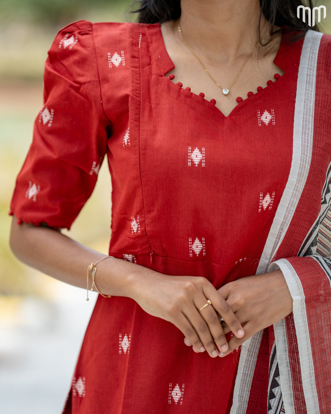 Kaaveri_V2 Maternity Kurti Set