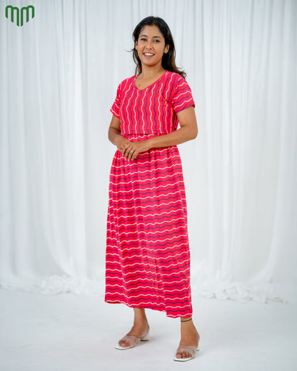 Wavey Zipless Maternity Loungewear – Full Length
