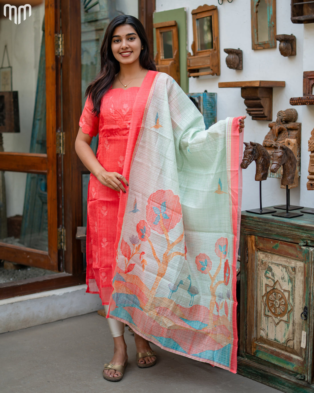 Kavinaya_V1 Maternity Kurti Set